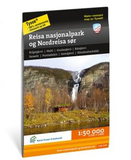Wandelkaart Fjällkartor 1:50.000 Reisa nasjonalpark og Nordreisa sør | Noorwegen | Calazo