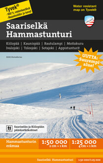 Wandelkaart Fjällkartor 1:50.000 Saariselkä Hammastunturi | Finland | Calazo