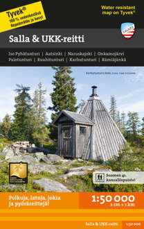 Wandelkaart Fjällkartor 1:50.000 Salla & UKK-reitti | UKK-Pad E10 | Finland | Calazo