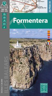 Wandelkaart Formentera map & guide | Editorial Alpina