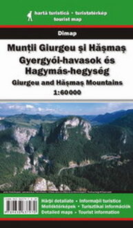 Wandelkaart Giurgeu and Hasmas Mountains | Dimap