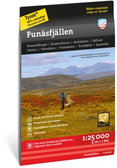 Wandelkaart Hoyfjellskart Funäsfjällen | Zweden | Calazo