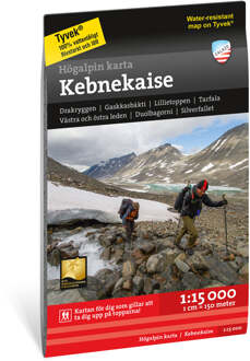 Wandelkaart Hoyfjellskart Kebnekaise | Zweden | Calazo