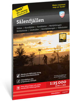 Wandelkaart Hoyfjellskart Sälenfjällen | Zweden | Calazo