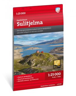 Wandelkaart Hoyfjellskart Sulitjelma | Noorwegen | Calazo
