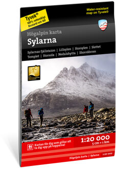 Wandelkaart Hoyfjellskart Sylarna | Zweden | Calazo