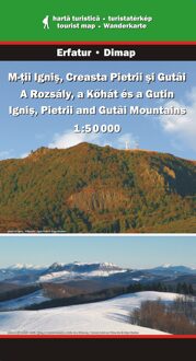 Wandelkaart Ignis, Pietrii and Gutai Mountains | Dimap