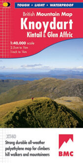 Wandelkaart Knoydart / Kintail & Glen Affric | Harvey Maps