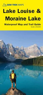Wandelkaart Lake Louise & Moraine Lake | Gem Trek Maps