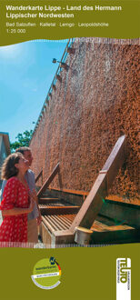 Wandelkaart Lippe - Land des Herrmann: Lippischer Nordwesten | NRW Bonifatius
