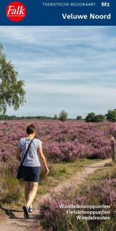 Wandelkaart M1 Veluwe Noord | Falk