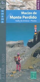 Wandelkaart Monte Perdido Macizo de / Valle de Ordesa / Pineta | Editorial Alpina