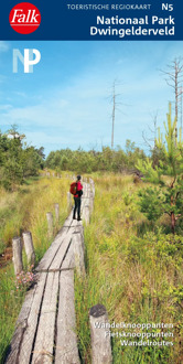 Wandelkaart N5 Nationaal Park Dwingelderveld | Falk