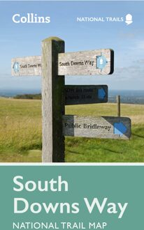 Wandelkaart National Trail Map South Downs Way | Collins