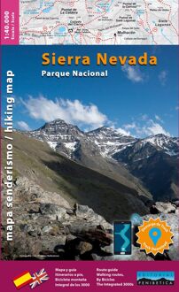 Wandelkaart NP Sierra Nevada | Editorial Penibetica