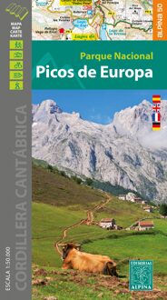 Wandelkaart Picos de Europa PN - Cordillera Cantabrica | Editorial Alpina