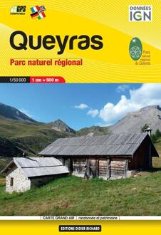 Wandelkaart Poche Queyras Parc Naturel Régional