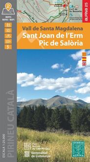 Wandelkaart Sant Llorenç del Munt i l'Obac PN | Editorial Alpina