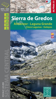 Wandelkaart Sierra de Gredos | Editorial Alpina