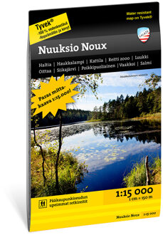 Wandelkaart Stikart Nuuksio Noux | Finland | Calazo