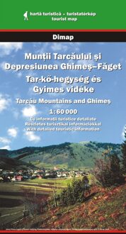 Wandelkaart Tarcau Mountains and Ghimes | Dimap