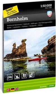Wandelkaart Terrängkartor Bornholm | Denemarken | Calazo