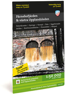 Wandelkaart Terrängkartor Färnebofjärden och västra Upplandsleden | Zweden | Calazo
