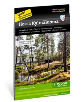 Wandelkaart Terrängkartor Hossa Kylmäluoma | Finland | Calazo