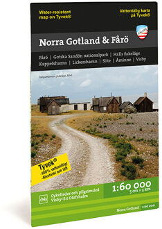 Wandelkaart Terrängkartor Norra Gotland | Zweden | Calazo