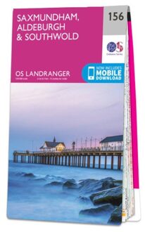 Wandelkaart - Topografische kaart 156 Landranger Saxmundham, Aldeburgh & Southwold | Ordnance Survey