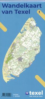 Wandelkaart - Topografische kaart Texel | VVV Texel