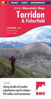 Wandelkaart Torridon & Fisherfield | Harvey Maps