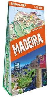 Wandelkaart Trekking map Madeira | TerraQuest