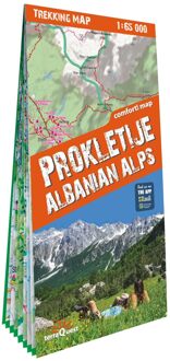 Wandelkaart Trekking map Prokletije / Albanese Alpen | TerraQuest