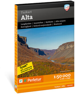 Wandelkaart Turkart Alta | Noorwegen | Calazo
