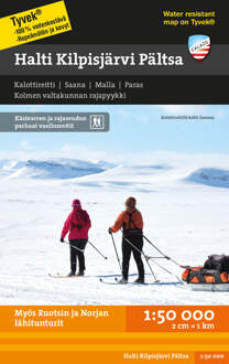 Wandelkaart Turkart Halti Kilpisjärvi Pältsa | Finland | Calazo