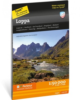 Wandelkaart Turkart Loppa | Noorwegen | Calazo