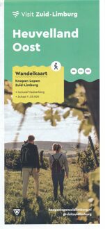 Wandelkaart - Wandelknooppuntenkaart 3 Heuvelland Oost | VVV Zuid Limburg