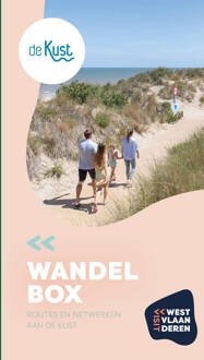 Wandelkaart Wandelnetwerk BE De kust wandelbox | Westtour