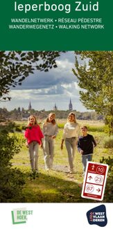 Wandelkaart Wandelnetwerk BE Ieperboog Zuid | Westtour