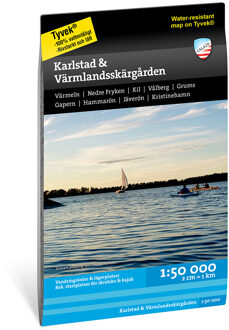 Wandelkaart - Waterkaart Sjö- och kustkartor Karlstad & Värmlandsskärgården | Zweden | Calazo
