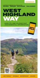 Wandelkaart West Highland Way | Vertebrate Publishing