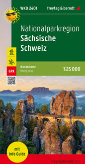 Wandelkaart WKD2401 Nationalparkregion Sächsische Schweiz | Freytag & Berndt