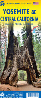 Wandelkaart Yosemite & Central California | ITMB