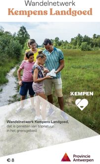 Wandelknooppuntenkaart - Wandelkaart Wandelnetwerk BE Kempens Landgoed | Provincie Antwerpen Toerisme