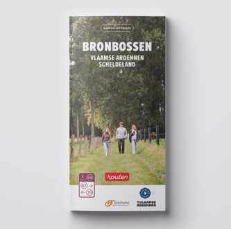 Wandelknooppuntenkaart Wandelnetwerk BE Bronbossen Vlaamse Ardennen Scheldeland | Toerisme Oost Vlaanderen