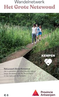Wandelknooppuntenkaart Wandelnetwerk BE Het Grote Netewoud | Provincie Antwerpen Toerisme