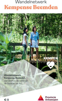 Wandelknooppuntenkaart Wandelnetwerk BE Kempense Beemden | Provincie Antwerpen Toerisme