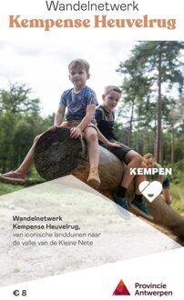 Wandelknooppuntenkaart Wandelnetwerk BE Kempense Heuvelrug | Provincie Antwerpen Toerisme