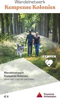 Wandelknooppuntenkaart Wandelnetwerk BE Kempense Kolonies | Provincie Antwerpen Toerisme